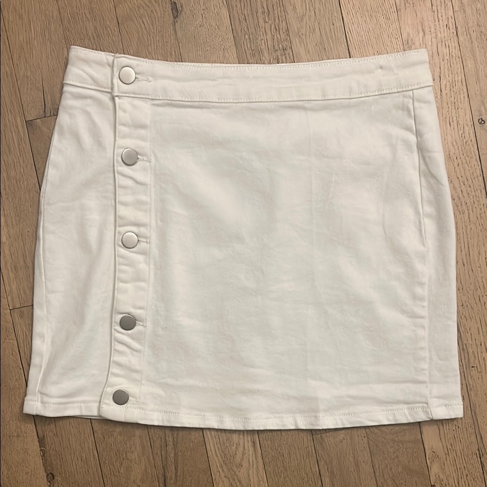 Windsor White Mini Pencil Skirt for Casual Resort Wear size L